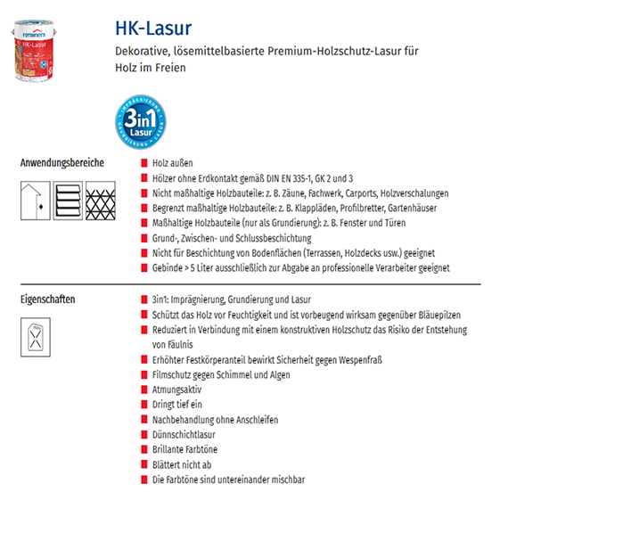 Remmers HK-Lasur